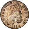 Image 1 : 1830 Capped Bust Half Dollar. Small 0 PCGS MS63