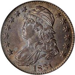 1831 Capped Bust Half Dollar PCGS MS64