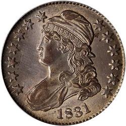 1831 Capped Bust Half Dollar PCGS AU58