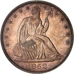 1852-O Liberty Seated Half Dollar NGC MS63