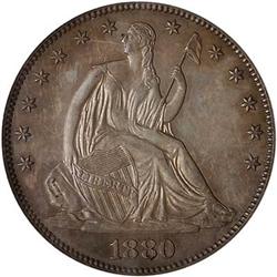 1880 Liberty Seated Half Dollar PCGS PF64