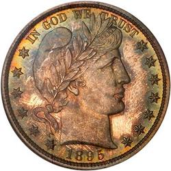 1895 Barber Half Dollar NGC PF67