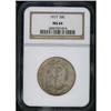 Image 1 : 1917 50c NGC MS64