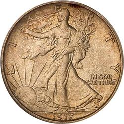 1917-S 50C Mint mark on reverse PCGS MS64