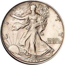 1919-D Liberty Walking Half Dollar NGC MS63