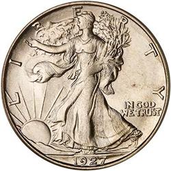 1927-S Liberty Walking Half Dollar
