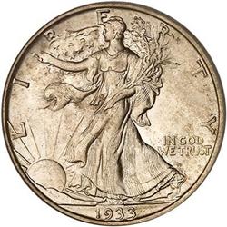 1933-S Liberty Walking Half Dollar PCGS MS63
