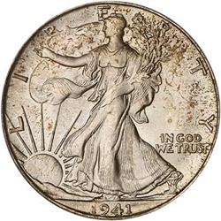 1941-S Liberty Walking Half Dollar PCGS MS66