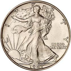 1943-S Liberty Walking Half Dollar PCGS MS66