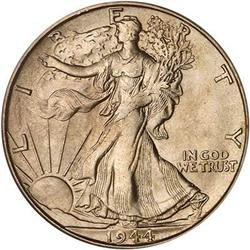 1944-S Liberty Walking Half Dollar PCGS MS65