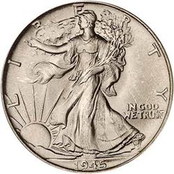 1945 Liberty Walking Half Dollar NGC MS65