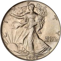 1946 Liberty Walking Half Dollar PCGS MS66