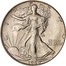 1946-S Liberty Walking Half Dollar PCGS MS66