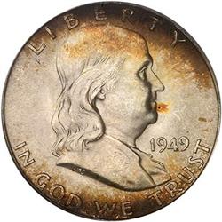 1949-D Franklin 50C PCGS MS65 FBL