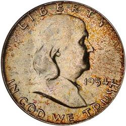 1954 Franklin Half Dollar PCGS MS66FBL