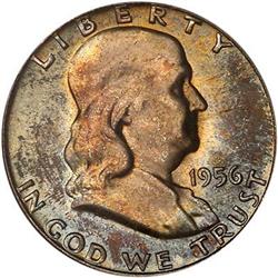 1956 Franklin 50C PCGS MS66