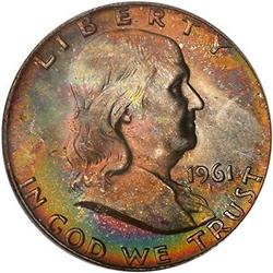 1961-D Franklin Half Dollar PCGS MS65