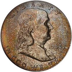 1962-D Franklin Half Dollar PCGS MS65 FBL