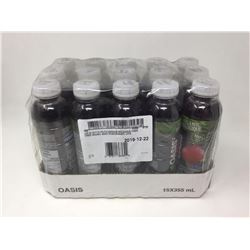Case of Oasis Organic Berry Pomegranate Juice (15 x 355ml)