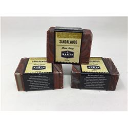 Bar 13 Soapworks Bar Soap- Sandalwood (3 x 100g)