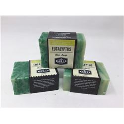 Bar 13 Soapworks Bar Soap- Eucalyptus (3 x 100g)