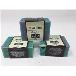 Bar 13 Soapworks Bar Soap- Island Fresh (3 x 100g)