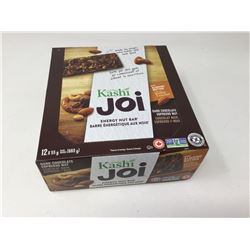 Lot of Kashi Joi Dark Chocolate Espresso Nut Energy Bars (12 x 55g)