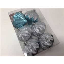Lot of 6 Shatter Resistant Ornaments