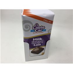 Lot of Cable Car Milk Chocolate Bars (12 x 100g)