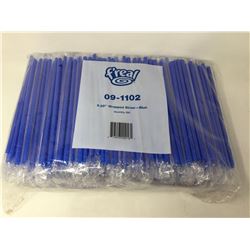Lot of Wrapped Blue Straws (300ct)
