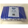 Image 1 : Lot of Wrapped Blue Straws (300ct)