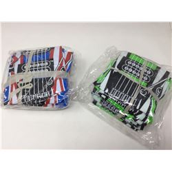 Lot of Blow up Guitars (2 x 12) Blue and Green