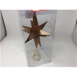 14inch Tree Topper-Gold