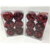 Image 1 : Shatter Resistant Tartan Ornaments (2 x 6)