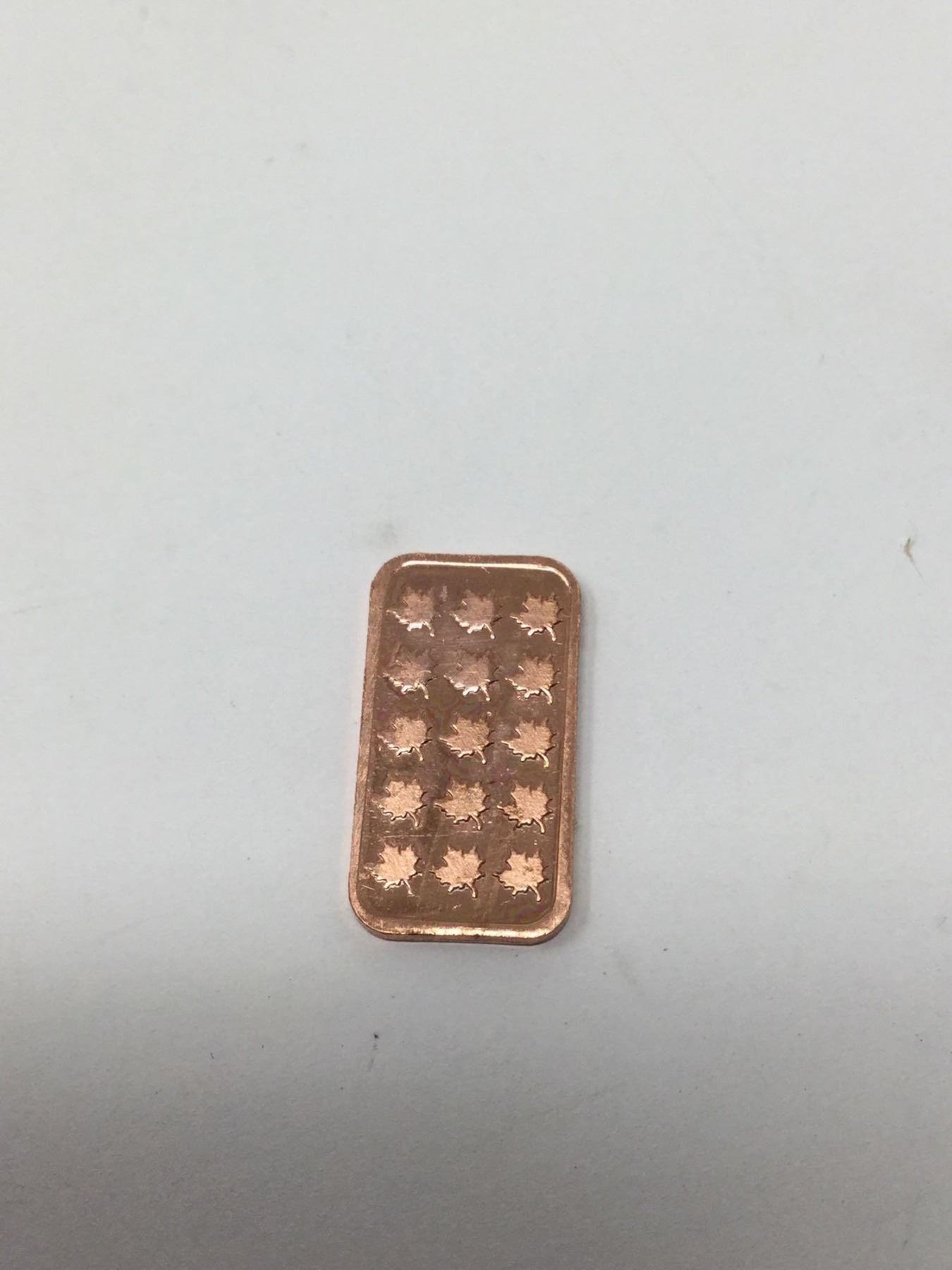 Lot of Copper Grams (10 x 1gram) A D Auction Depot Inc.