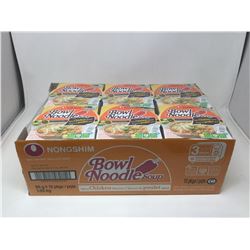 Case of Bowl Noodle Soup- Spicy Chicken Flavour (86g x 12)