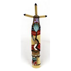 Native American Hopi Shalako Kachina by J. Tsosie