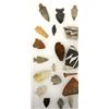 Image 3 : Collection of Native American Stone Arrowheads