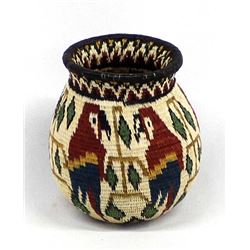 Wounaan Parrot Basket