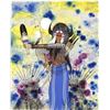 Image 1 : Original Native American Kiowa-Apache Watercolor Painting