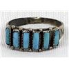 Image 1 : Zuni Old Pawn Sterling Turquoise Ring, Size 9.5