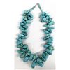 Image 2 : Dyed Turquoise Green Howlite Choker Necklace