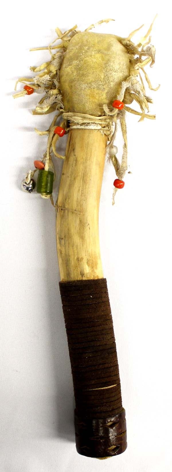 Native American Rawhide Rattle