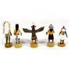 Image 2 : 5 Native American Hopi Miniature Kachinas