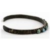 Image 3 : Zuni Old Pawn Sterling Turquoise Bracelet