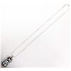 Image 2 : Zuni Sterling Inlay Pendant Necklace