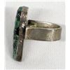 Image 2 : Navajo Old Pawn Sterling Turquoise Ring, Size 7.5