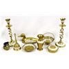 Image 1 : Brass, Mother of Pearl, and Pottery Collectibles