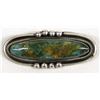Image 1 : Navajo Old Pawn Sterling Turquoise Pin