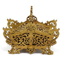 Vintage Filigree Wood Box